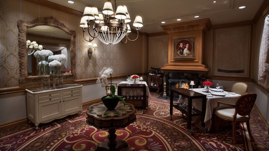 Jantar no Queen Victoria Room no Victoria & Albert’s